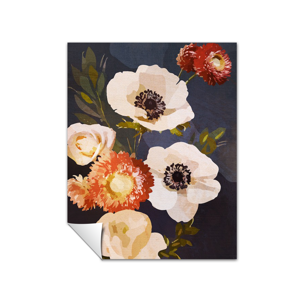 Pintura Flores Petunias 102