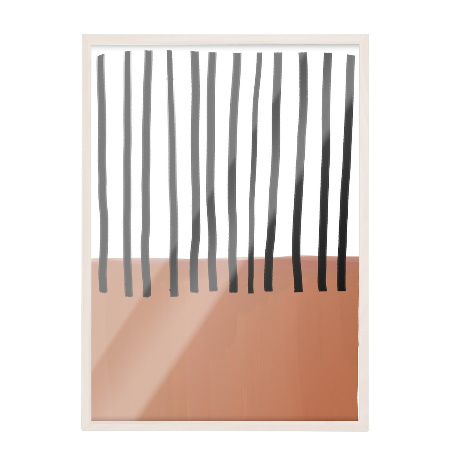 Minimalista abstracta, boho beige 10
