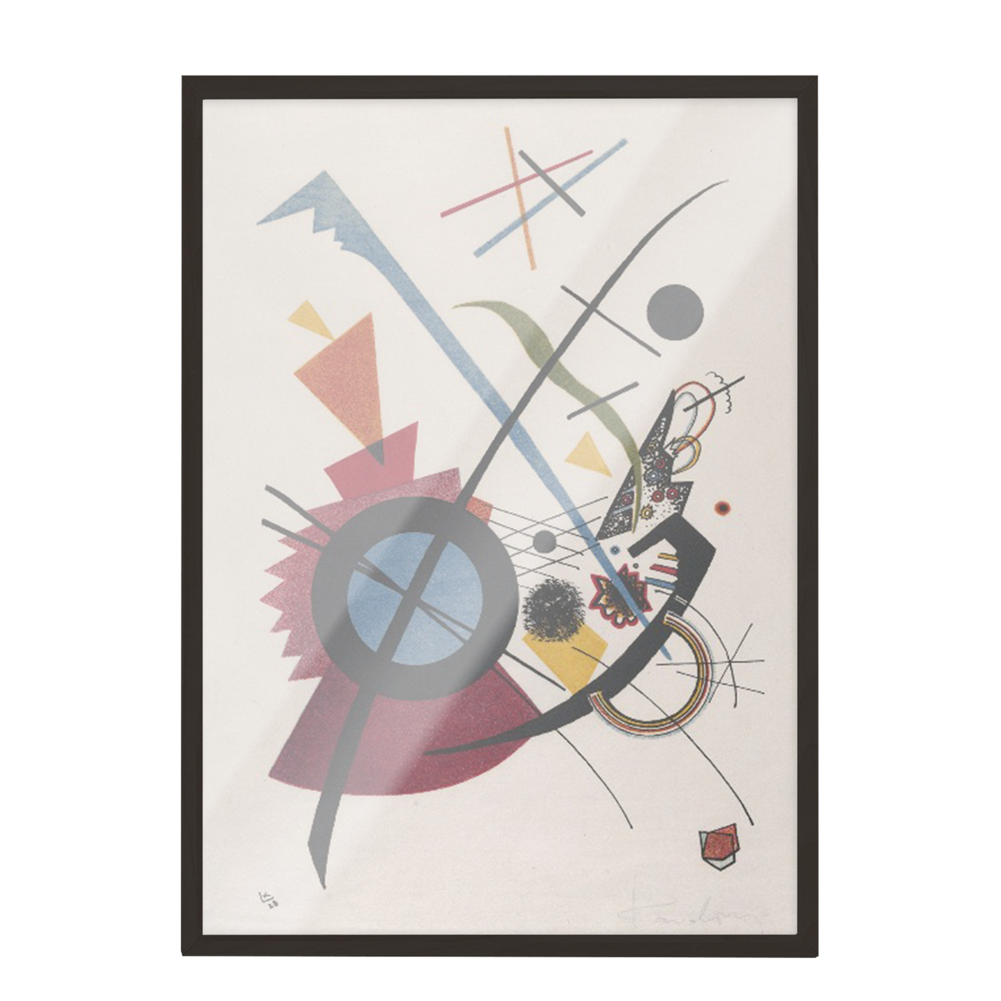 Pintura Wassily Kandinsky Abstracto 112