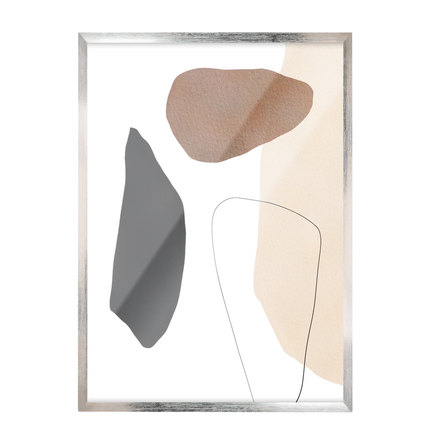 Minimalista abstracta, boho beige 12