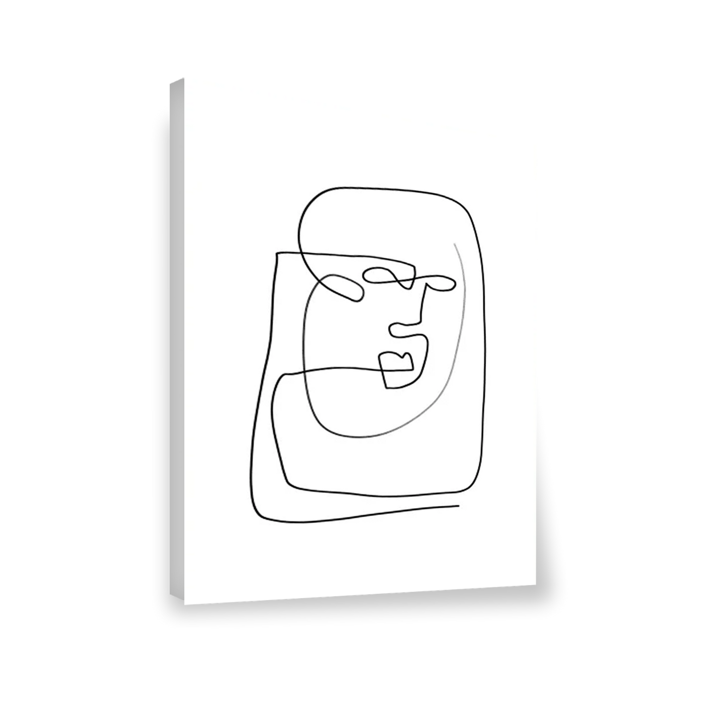 Abstracto Line Art rostro 13