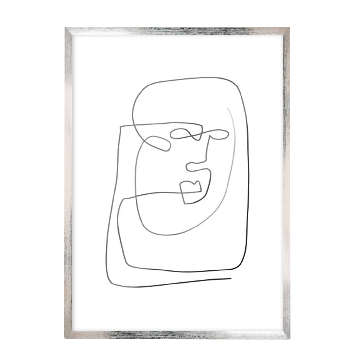 Abstracto Line Art rostro 13