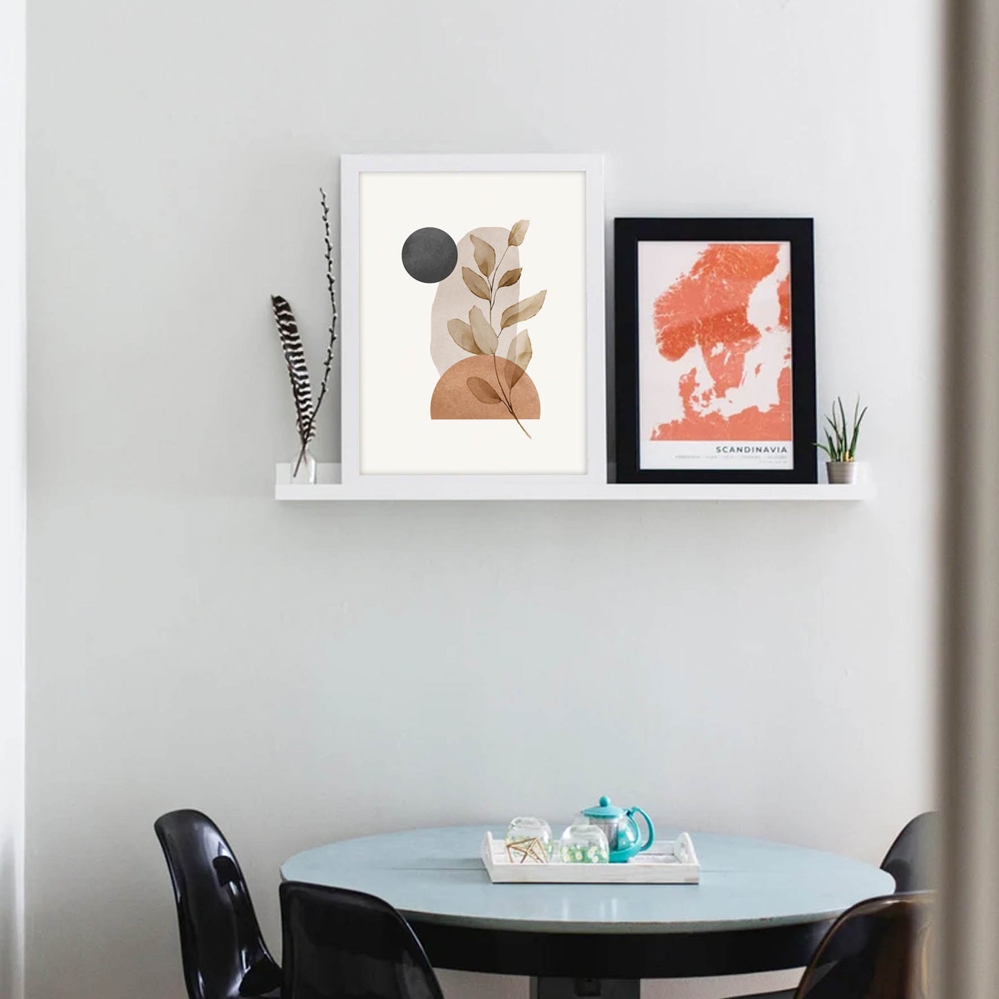 Minimalista abstracta, boho beige 14