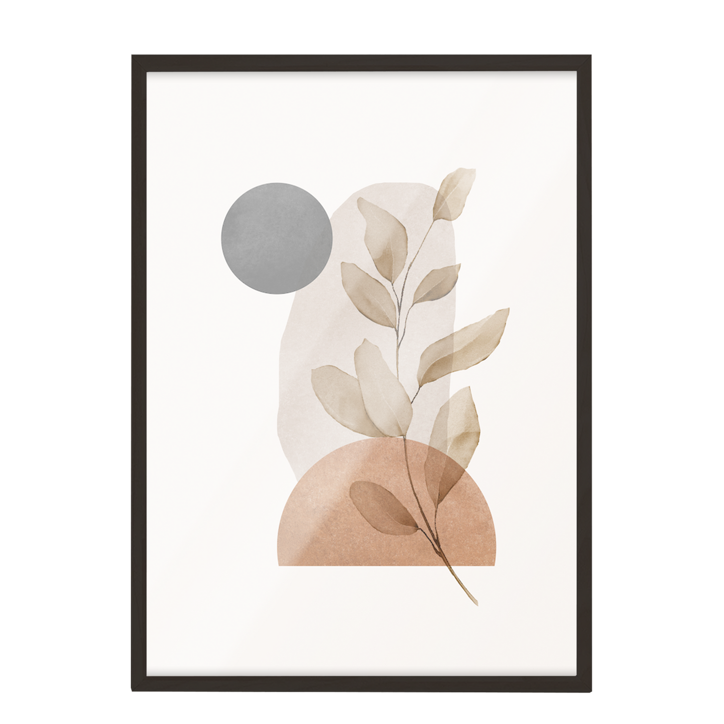 Minimalista abstracta, boho beige 14