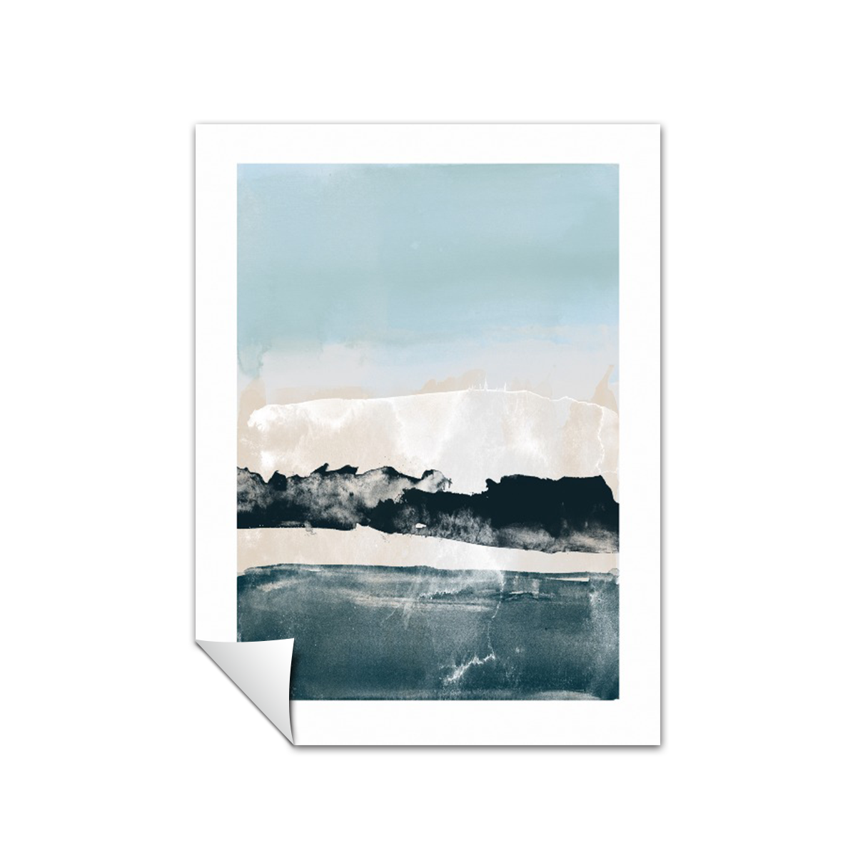Pintura abstracto mar 156