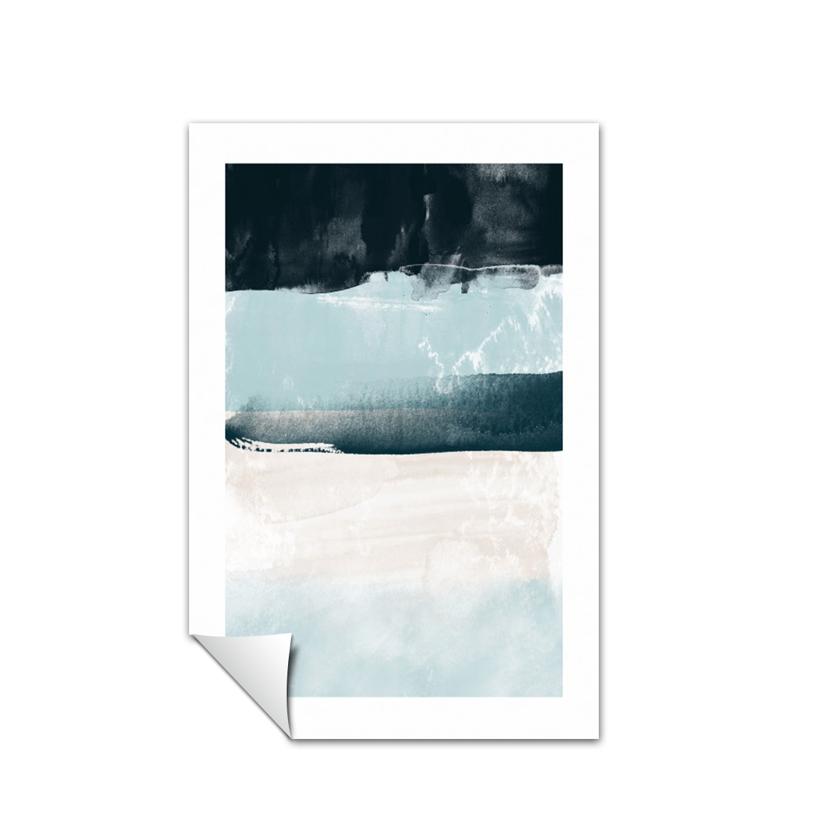 Pintura abstracto mar 157