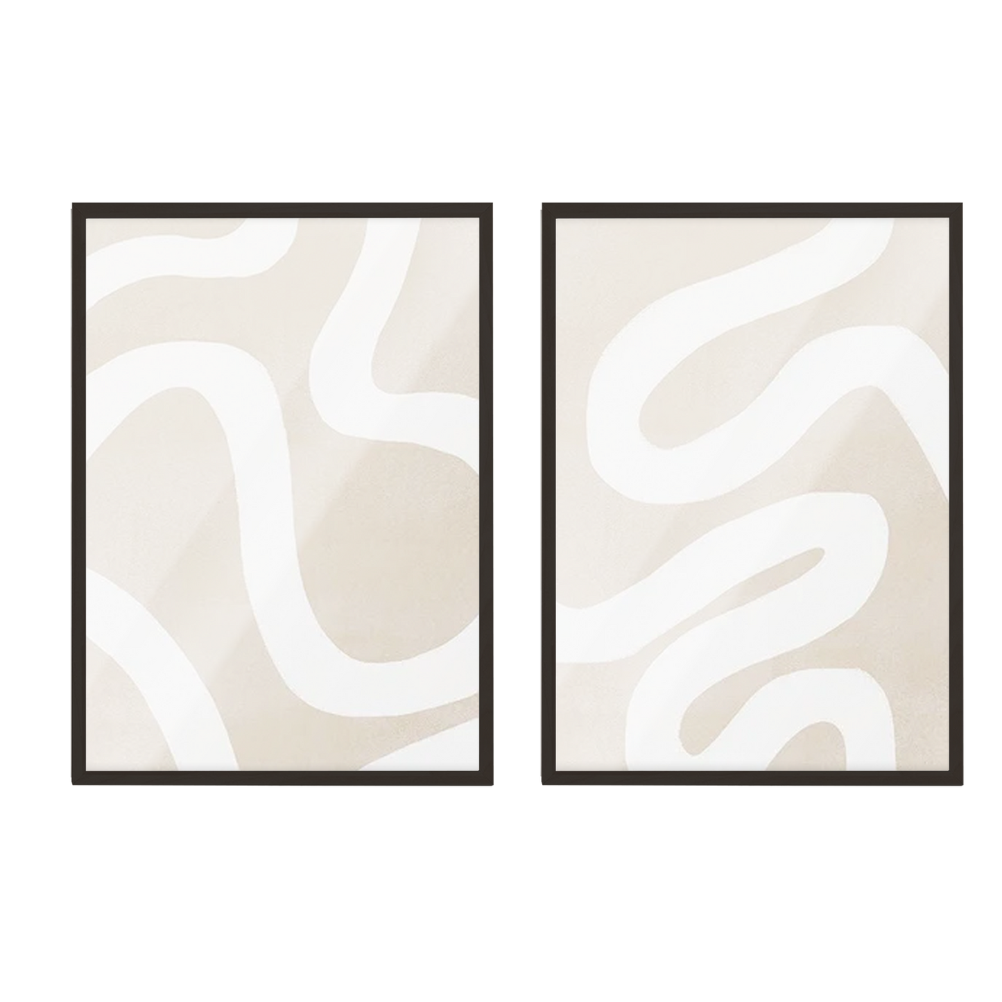 Conjunto de 2 set abstracto minimalista moderno 15-16