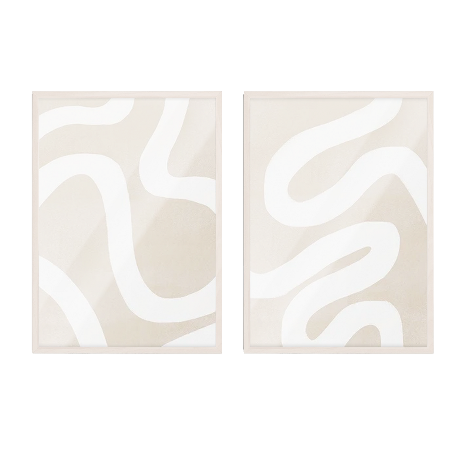 Conjunto de 2 set abstracto minimalista moderno 15-16