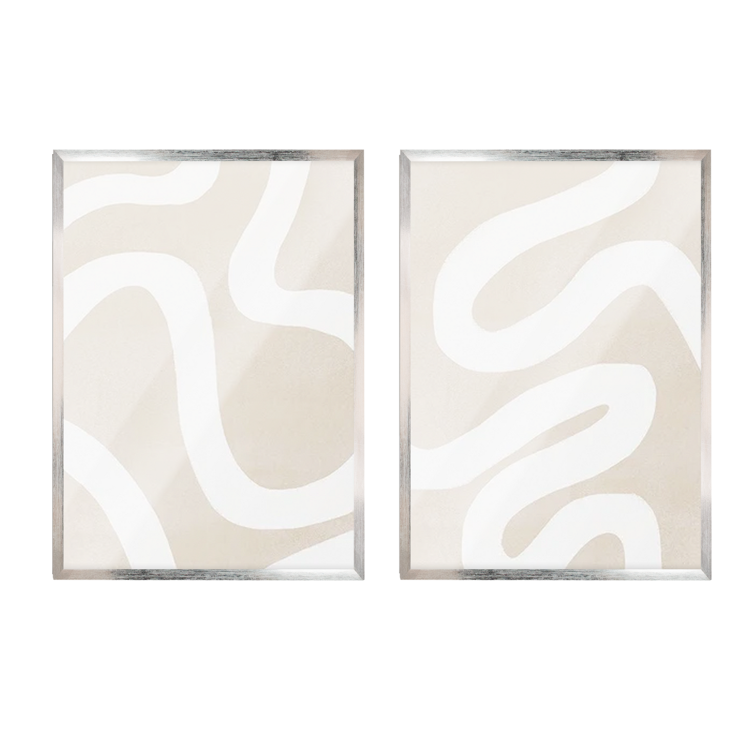 Conjunto de 2 set abstracto minimalista moderno 15-16