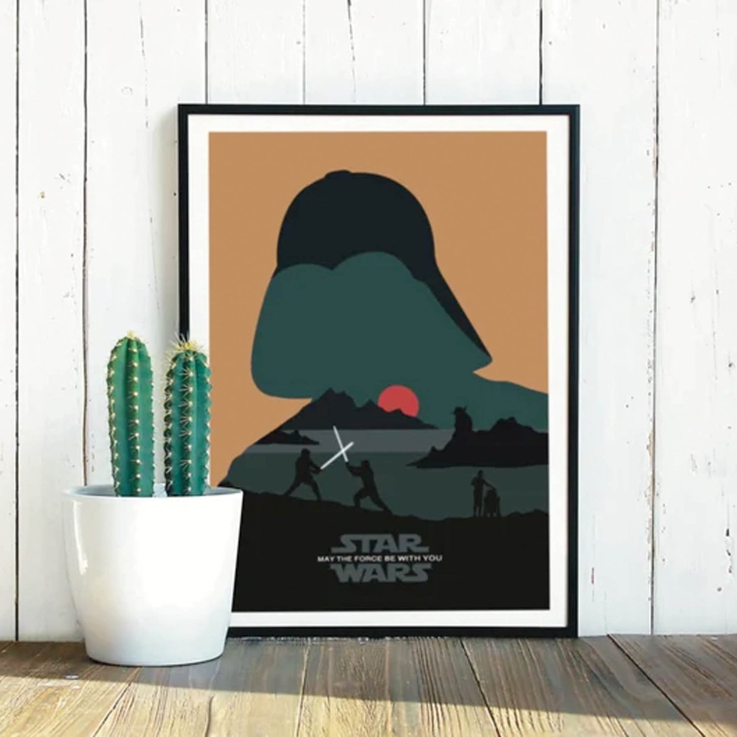 STAR WARS. Póster de película minimalista 160