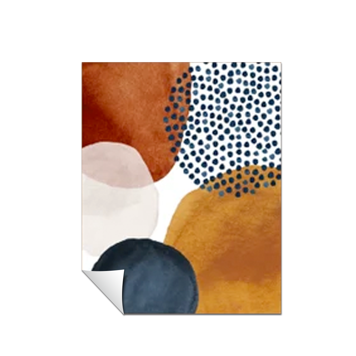 Arte de óxido rubor marino Abstracto 164