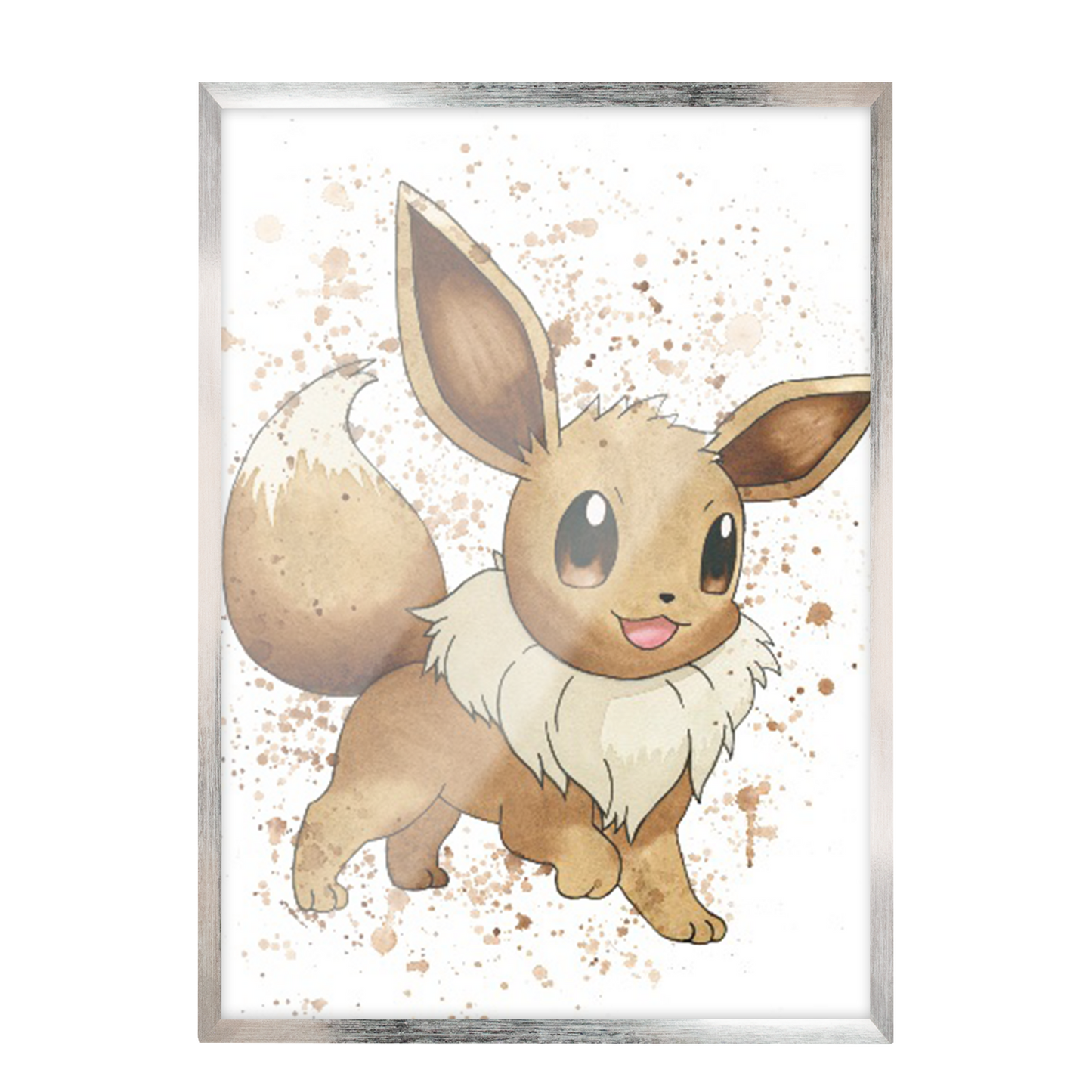 Pokemon arte de acuarela Eevee 172