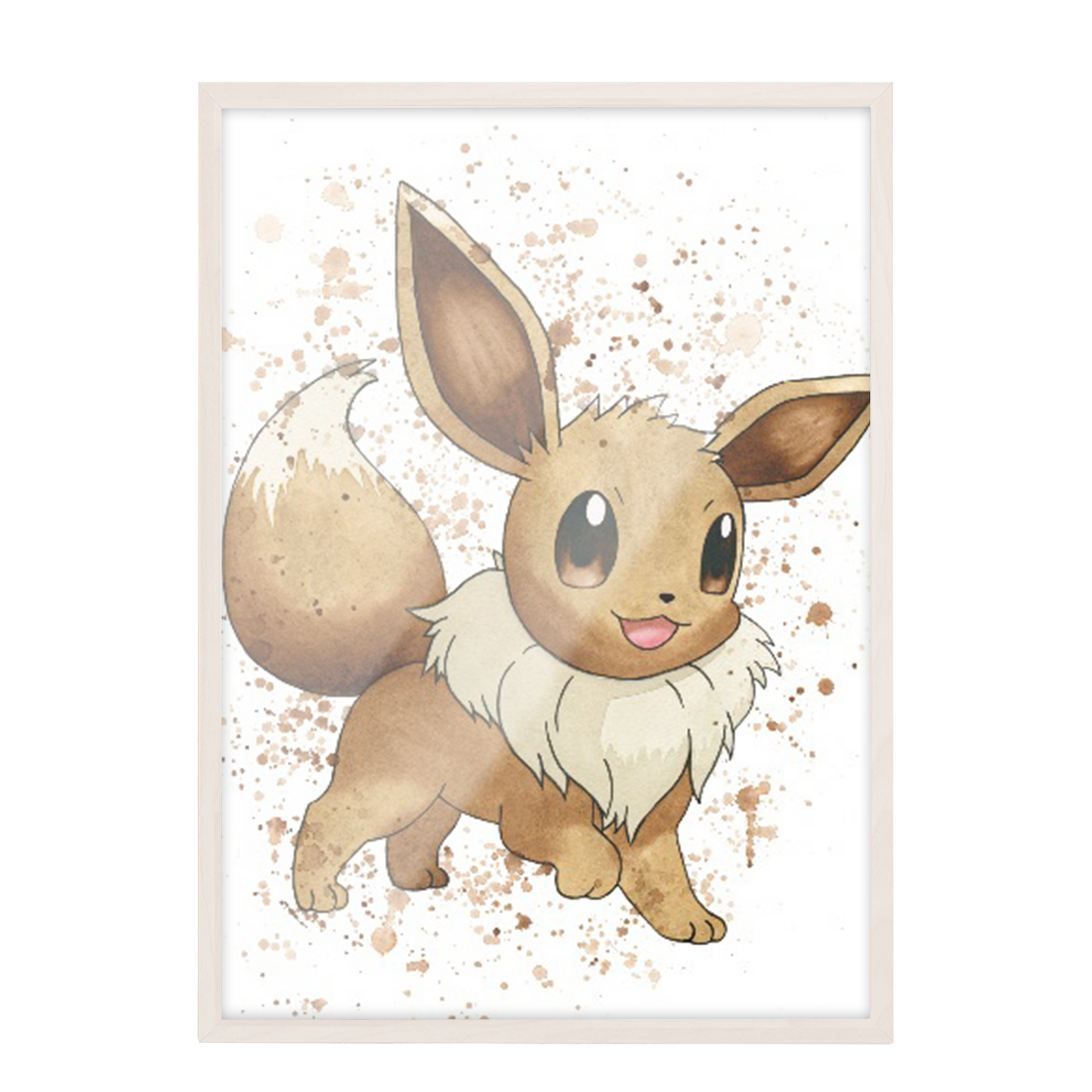 Pokemon arte de acuarela Eevee 172