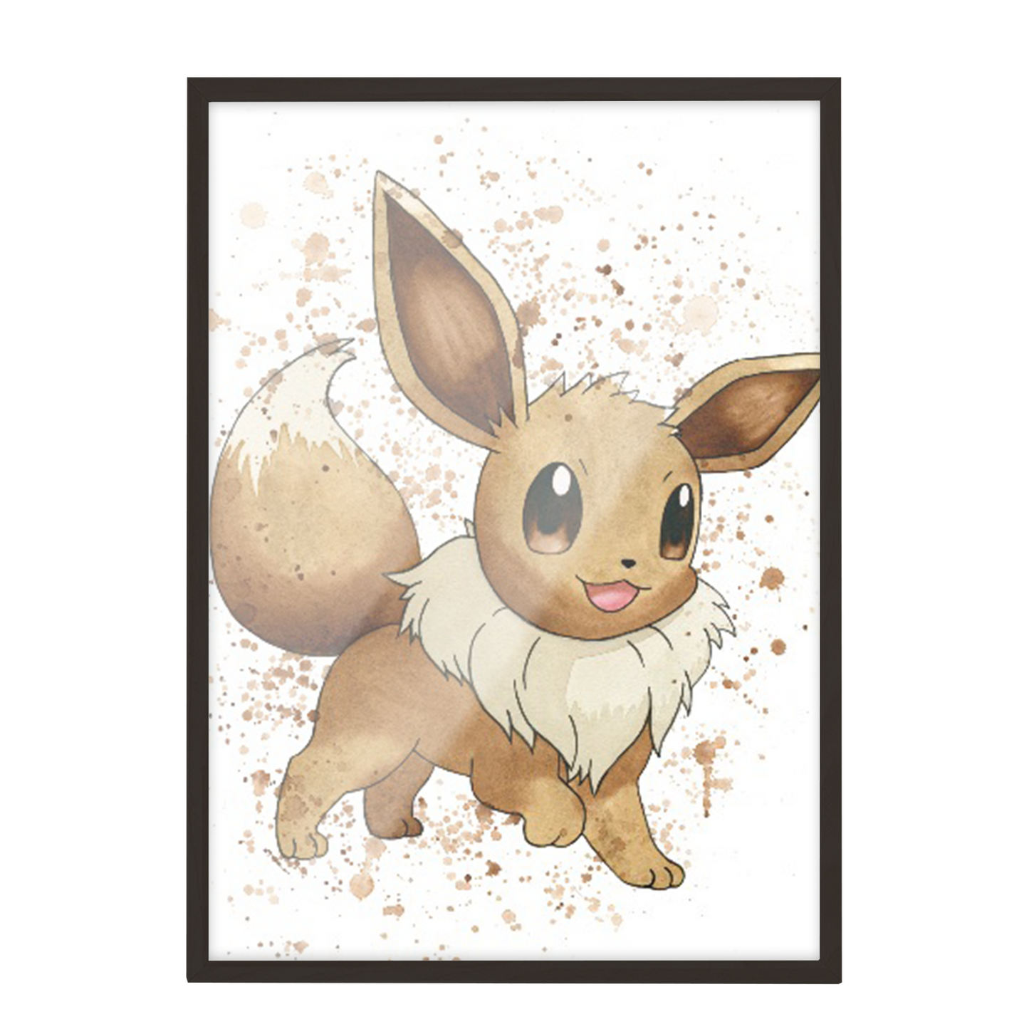 Pokemon arte de acuarela Eevee 172