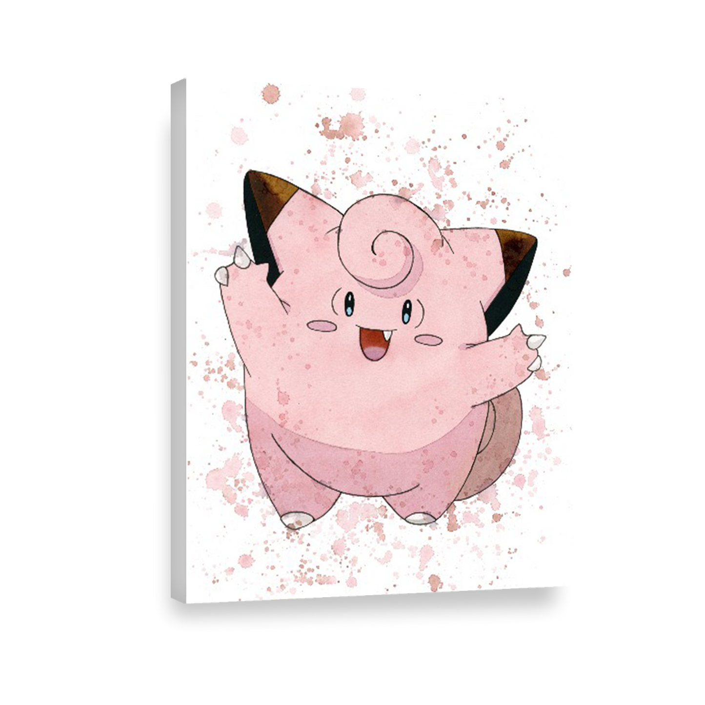 Pokemon arte de acuarela Clefairy 173