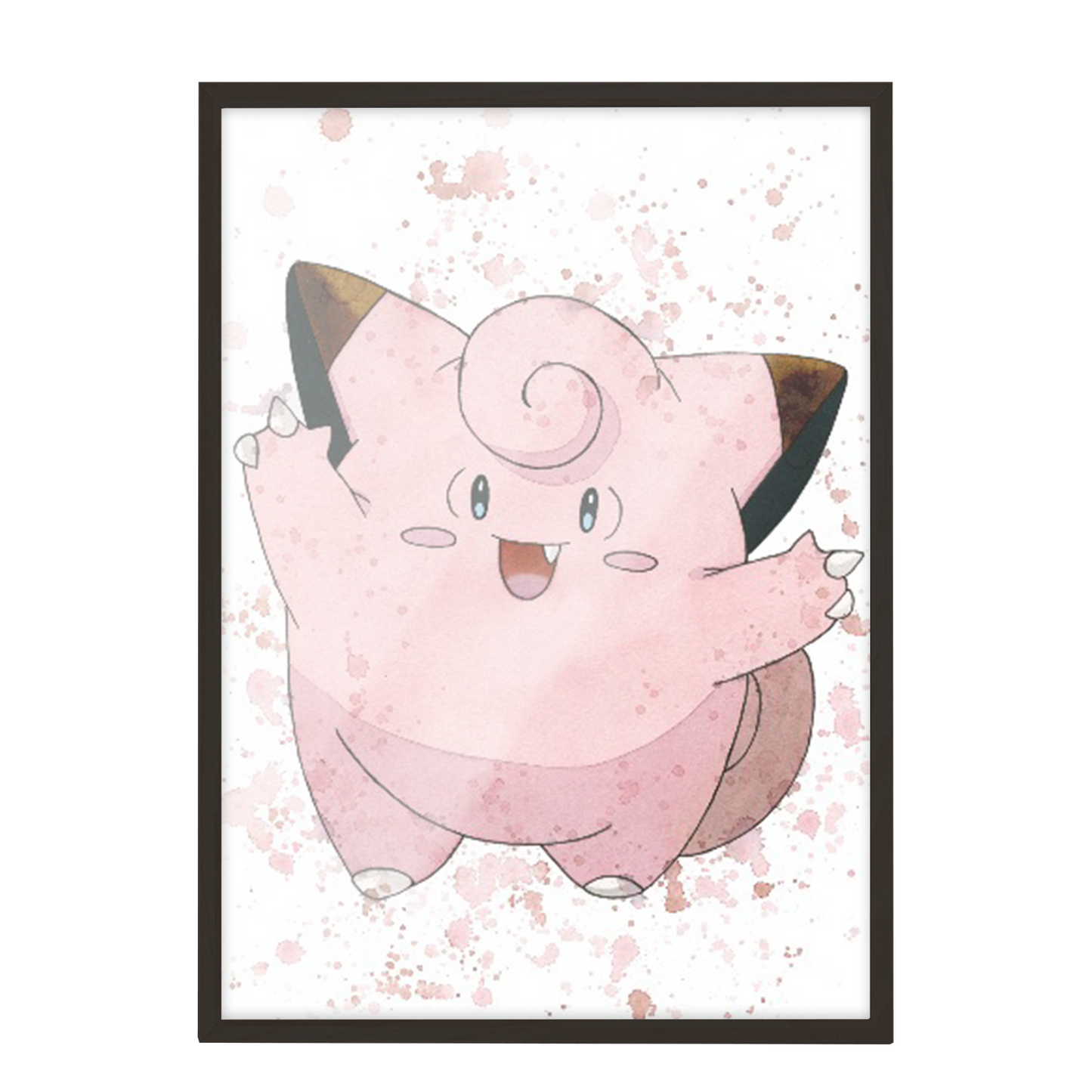 Pokemon arte de acuarela Clefairy 173