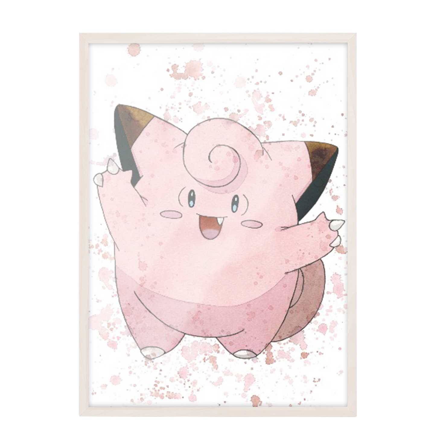 Pokemon arte de acuarela Clefairy 173