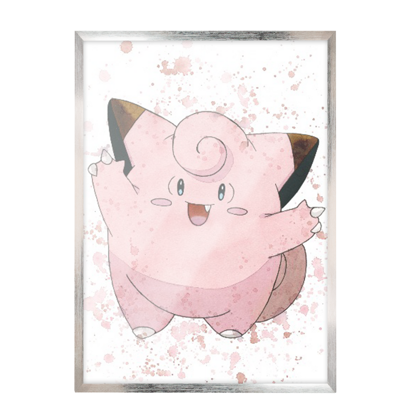 Pokemon arte de acuarela Clefairy 173