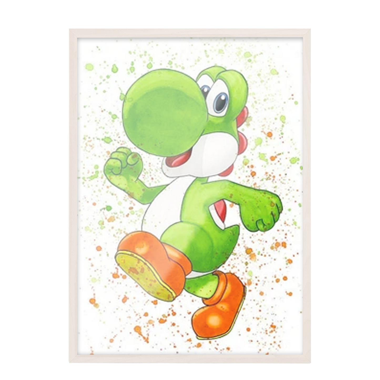 Super Mario Acuarela Yoshi 175