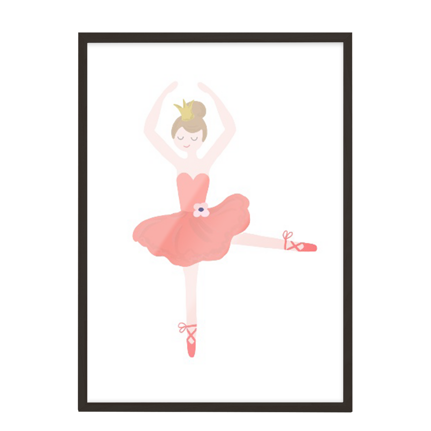 Bellet pintura de niña decoración 180