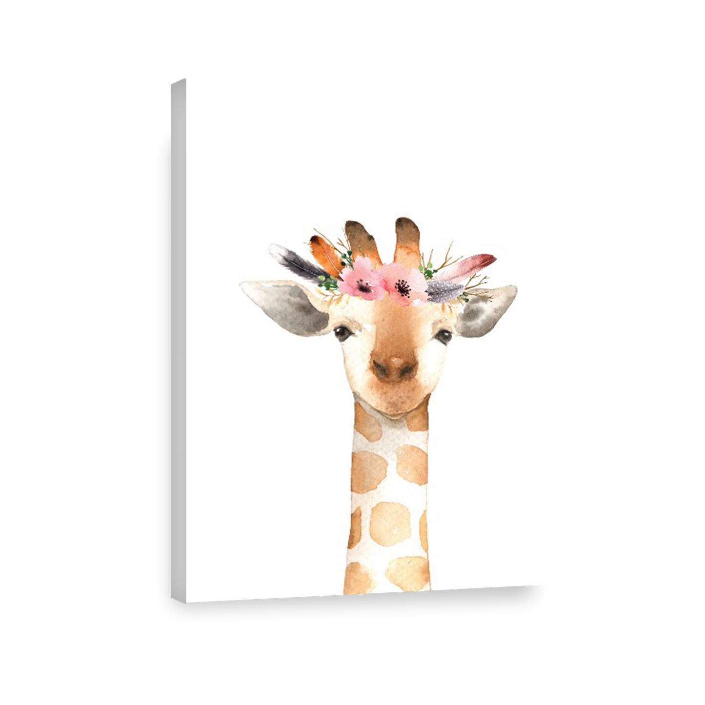 Animales Jirafa Flores decoración 184