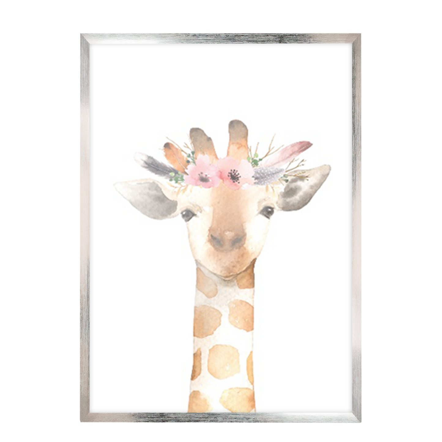 Animales Jirafa Flores decoración 184