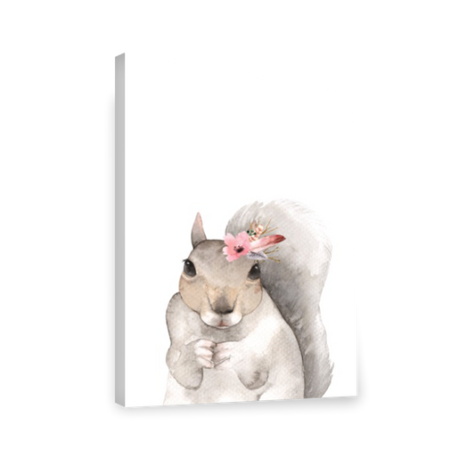 Animales ardilla Flores decoración 186