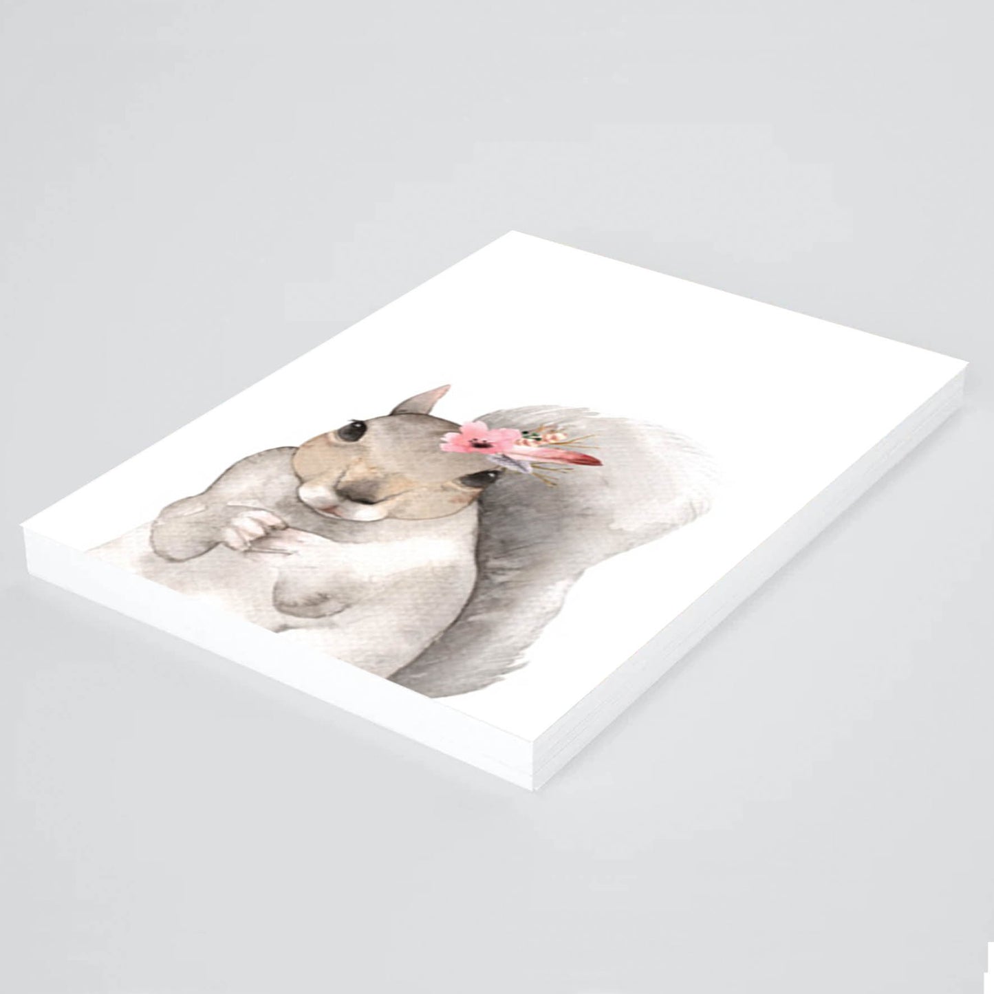 Animales ardilla Flores decoración 186