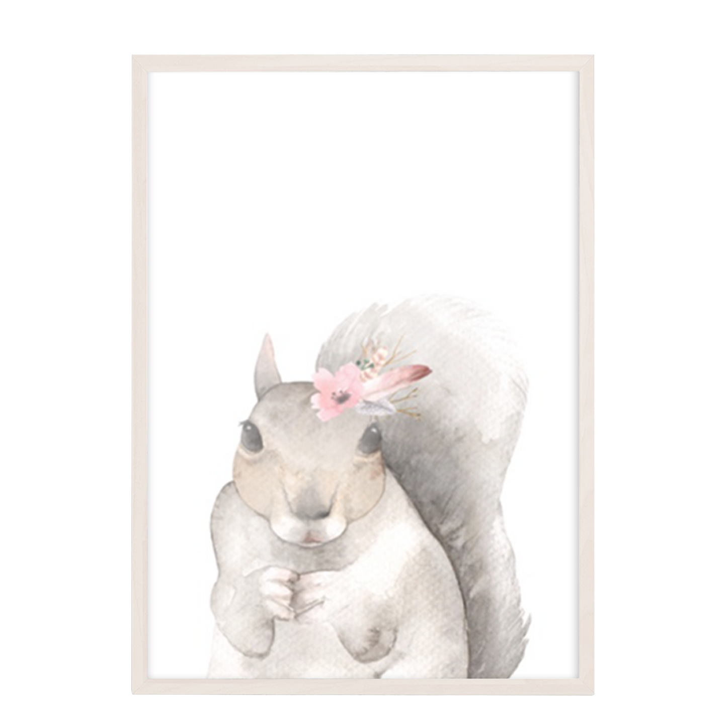 Animales ardilla Flores decoración 186