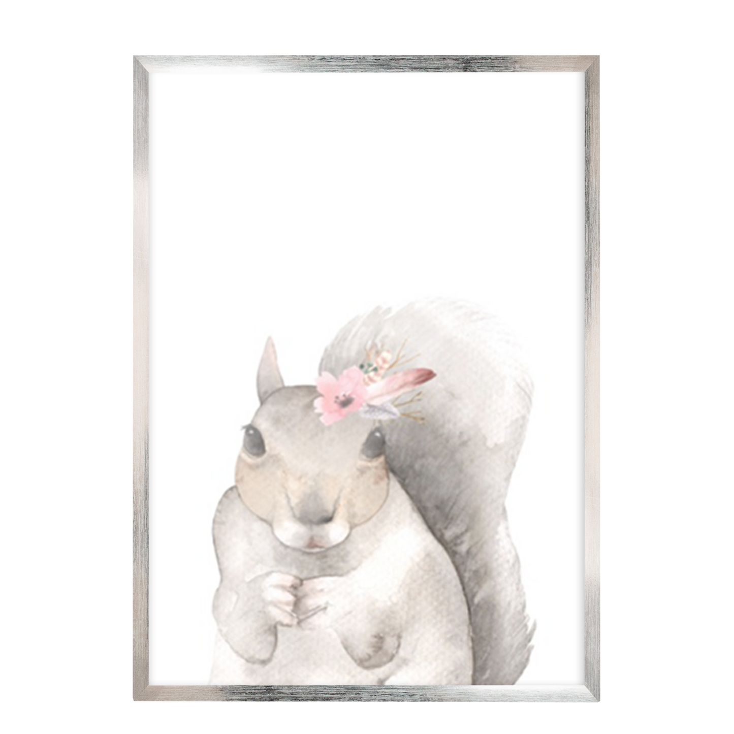 Animales ardilla Flores decoración 186