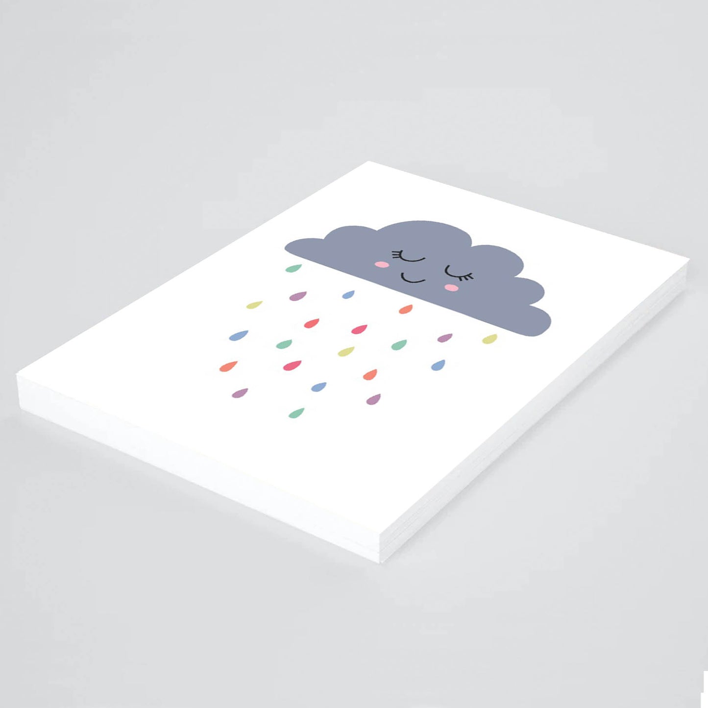 Ilustración Nube lluvia, decoración Niños/ Niñas 190