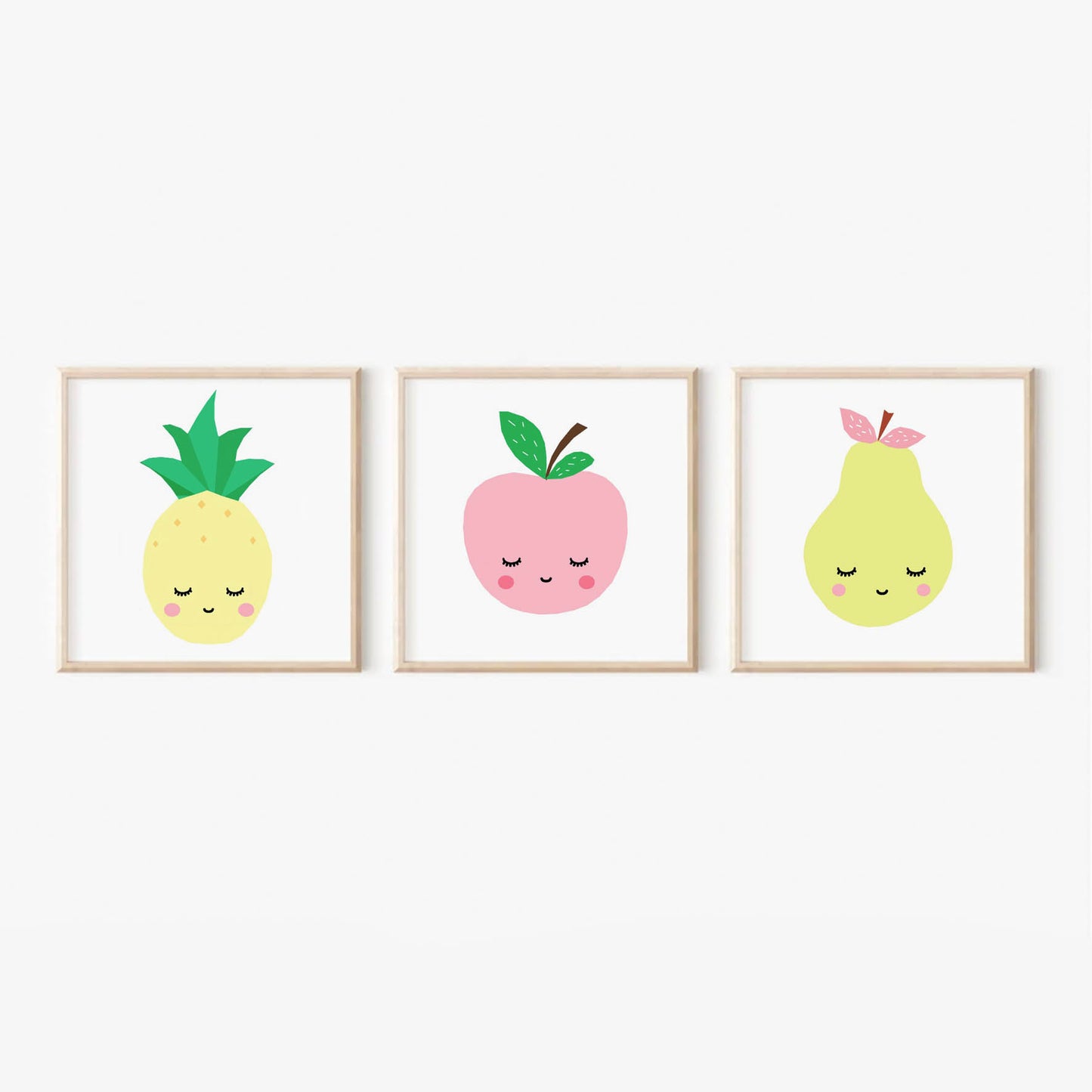 Ilustración Frutas Piña, decoración 198