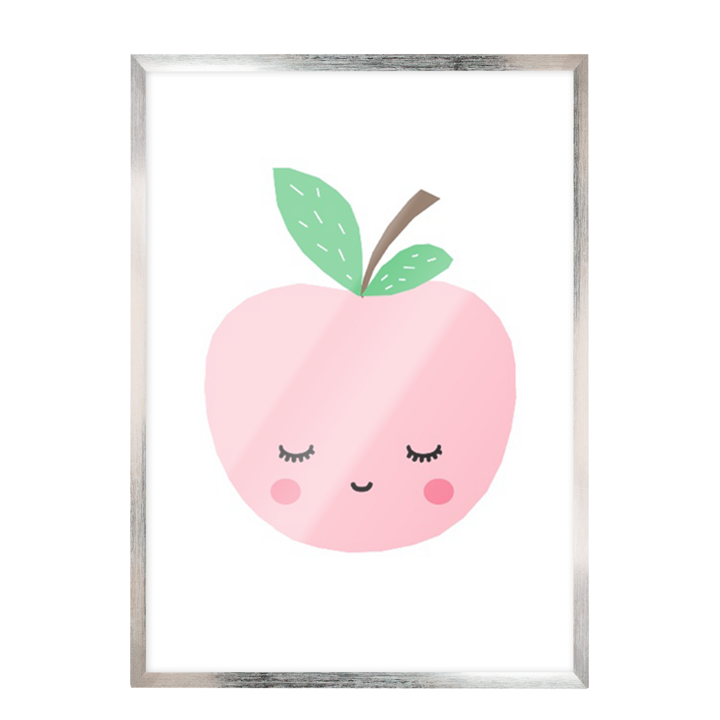 Ilustración Frutas Manzana, decoración 196