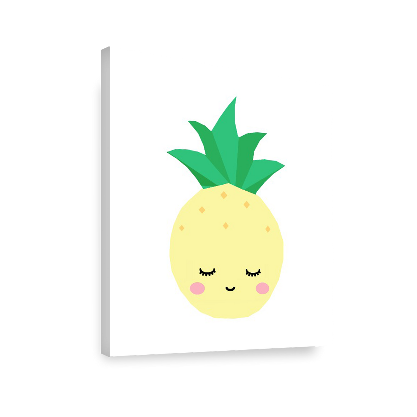 Ilustración Frutas Piña, decoración 198