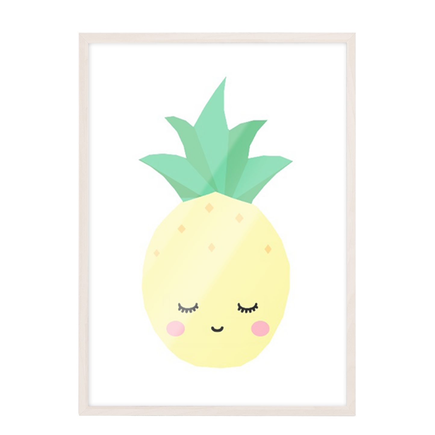 Ilustración Frutas Piña, decoración 198