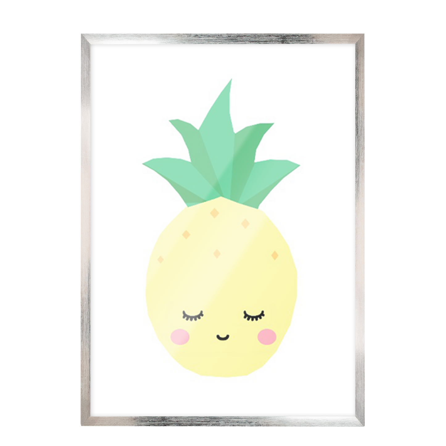 Ilustración Frutas Piña, decoración 198