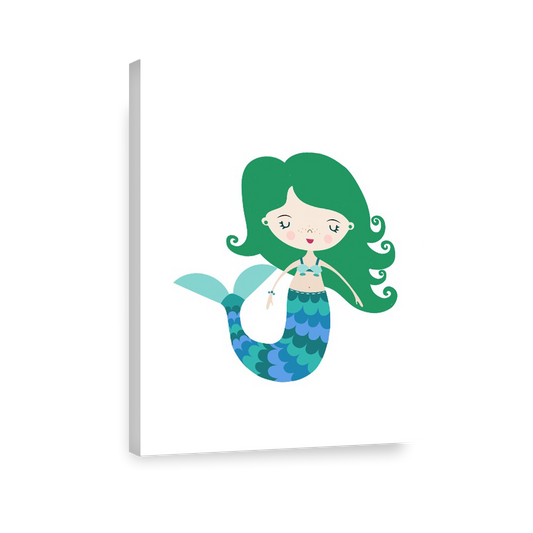 Ilustración sirena, decoración 201