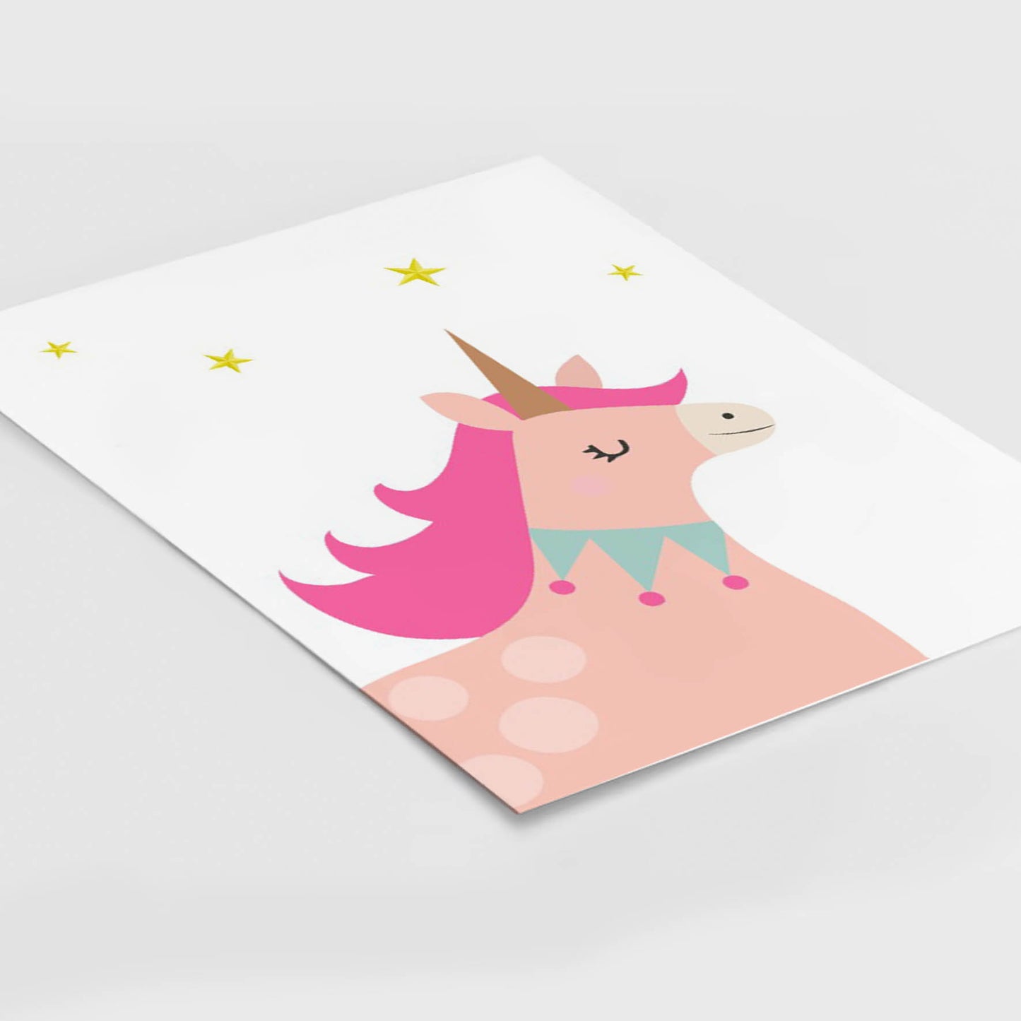 Ilustración Unicornio, decoración 204