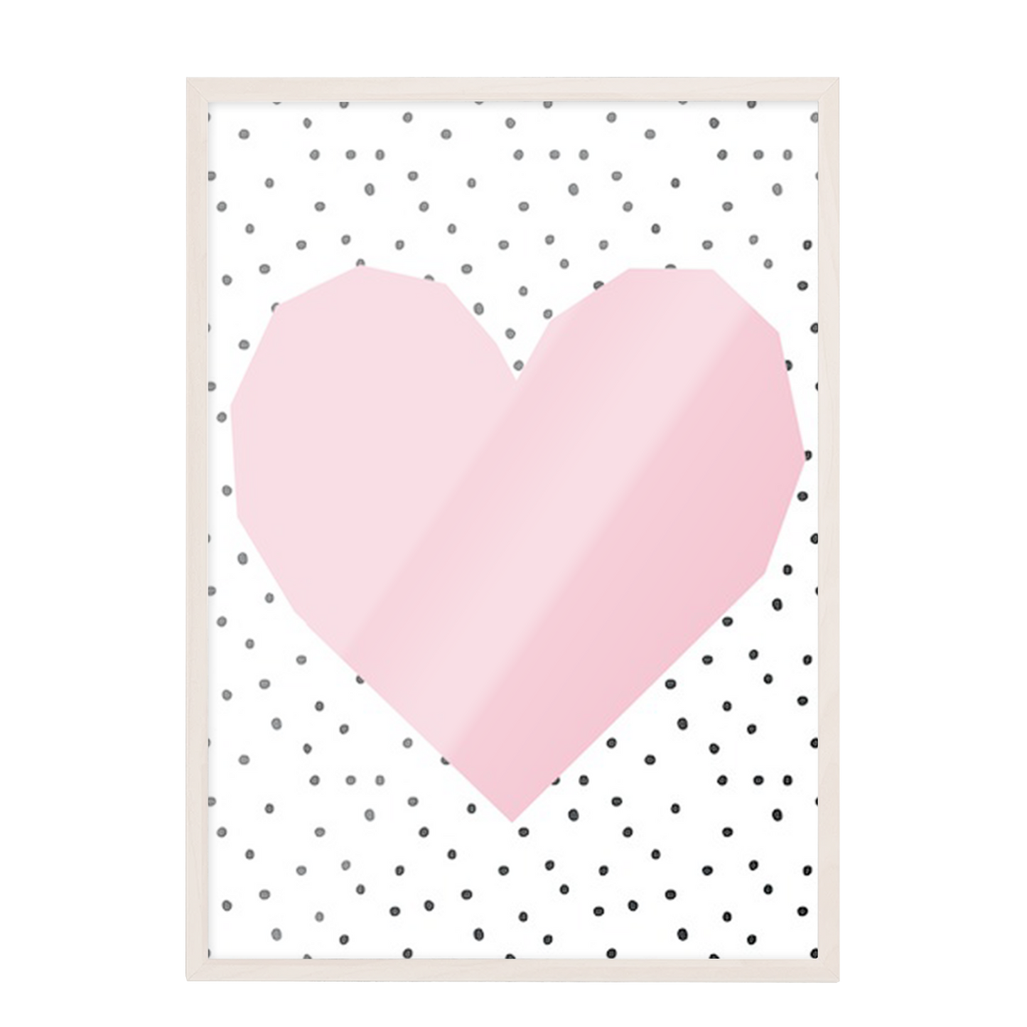 Ilustración Corazon puntos, decoración 208