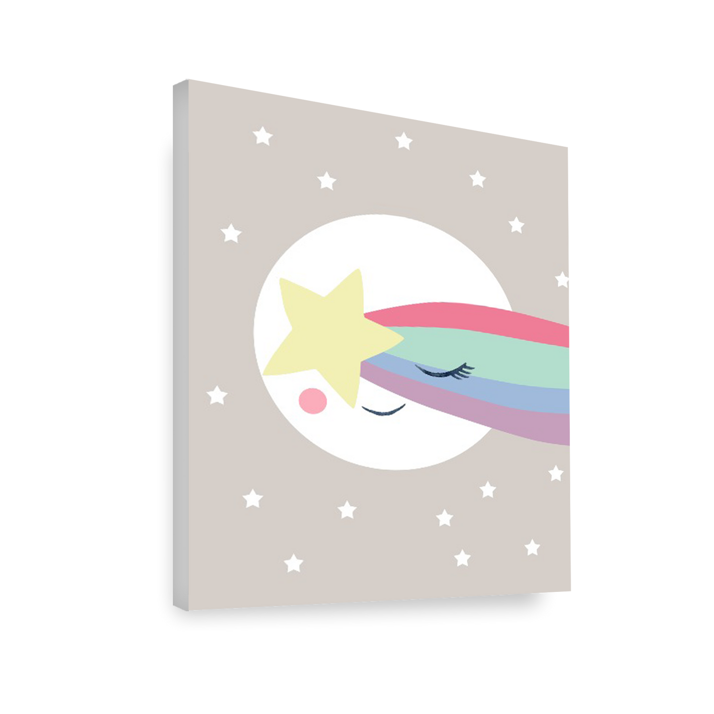 Ilustración Luna Estrella, decoración 210