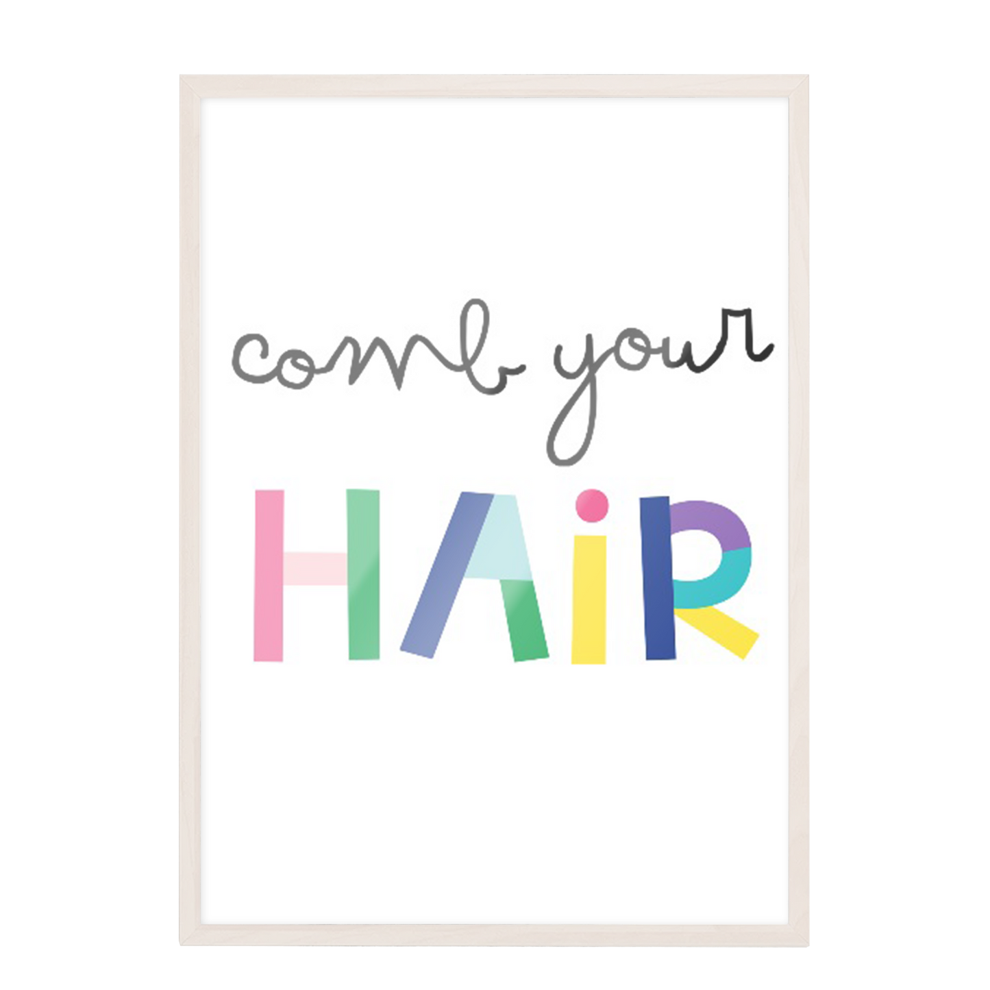 Ilustración frases colores , decoración 213