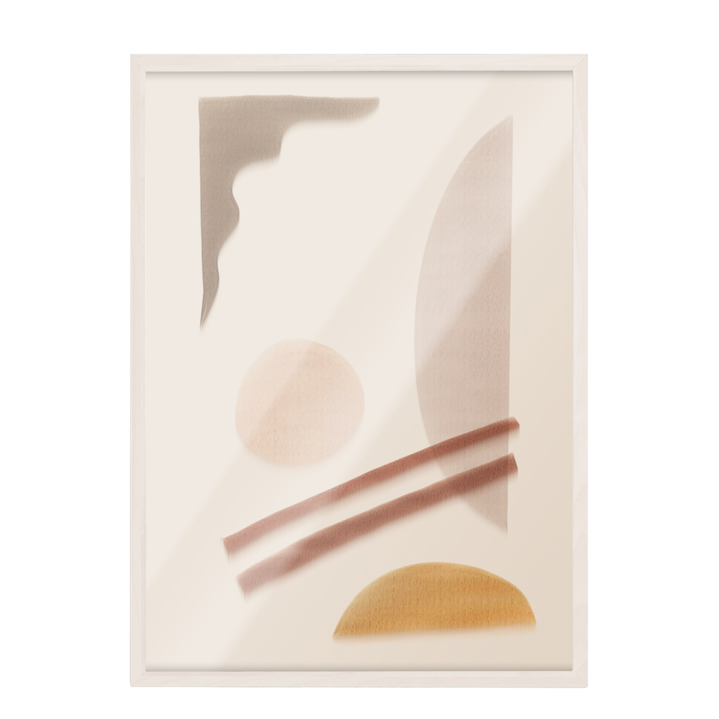 Minimalista abstracta, boho beige 21