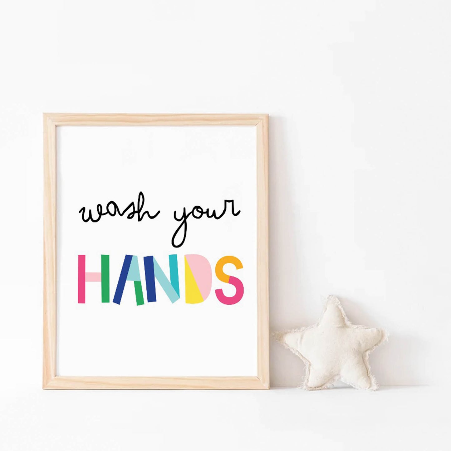 Ilustración frases colores , decoración 222