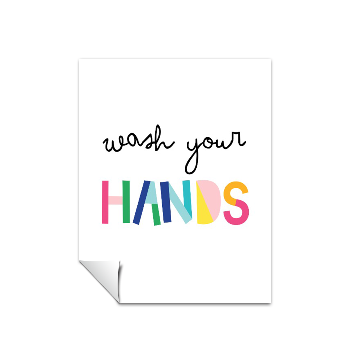 Ilustración frases colores , decoración 222
