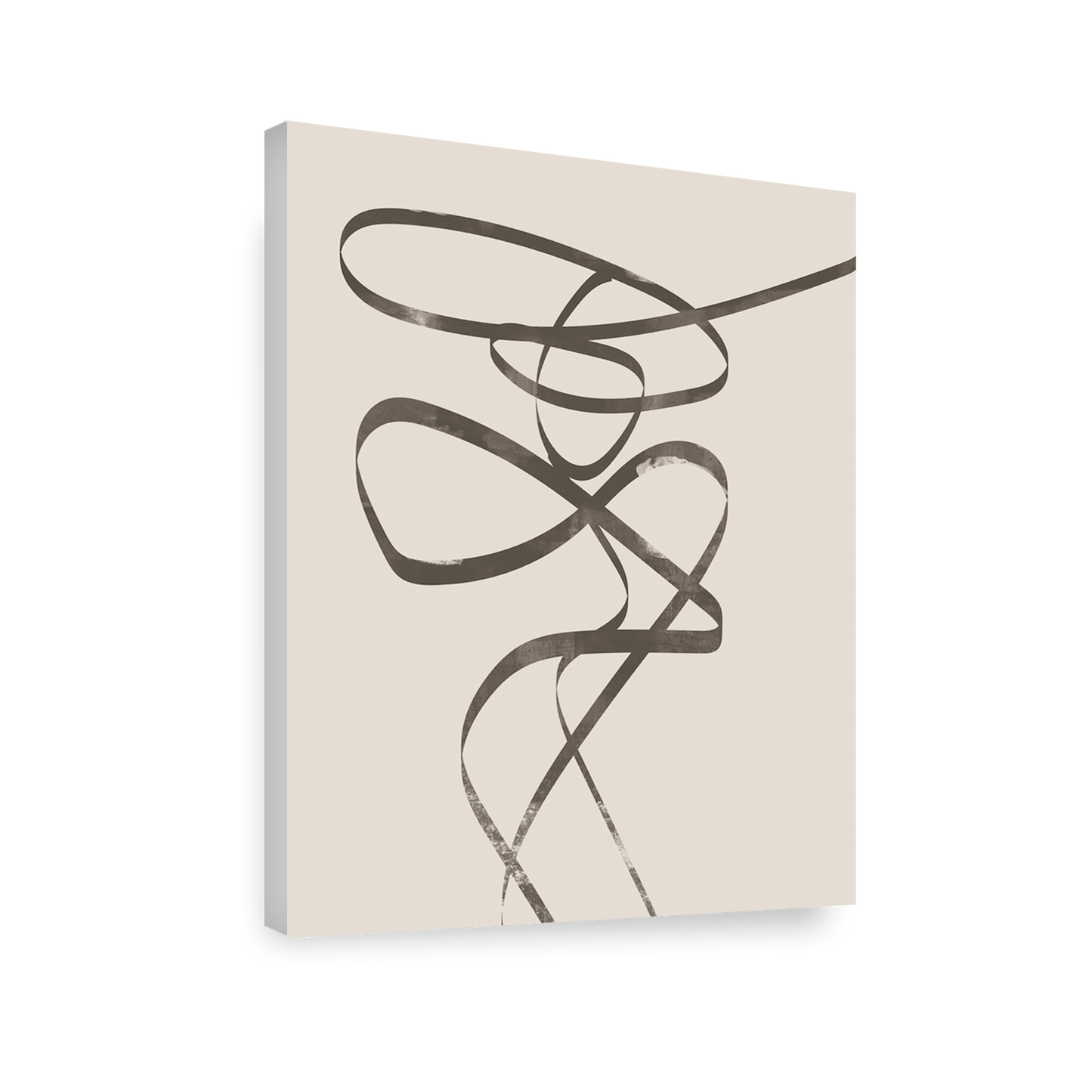 Minimalista abstracta, boho beige 23