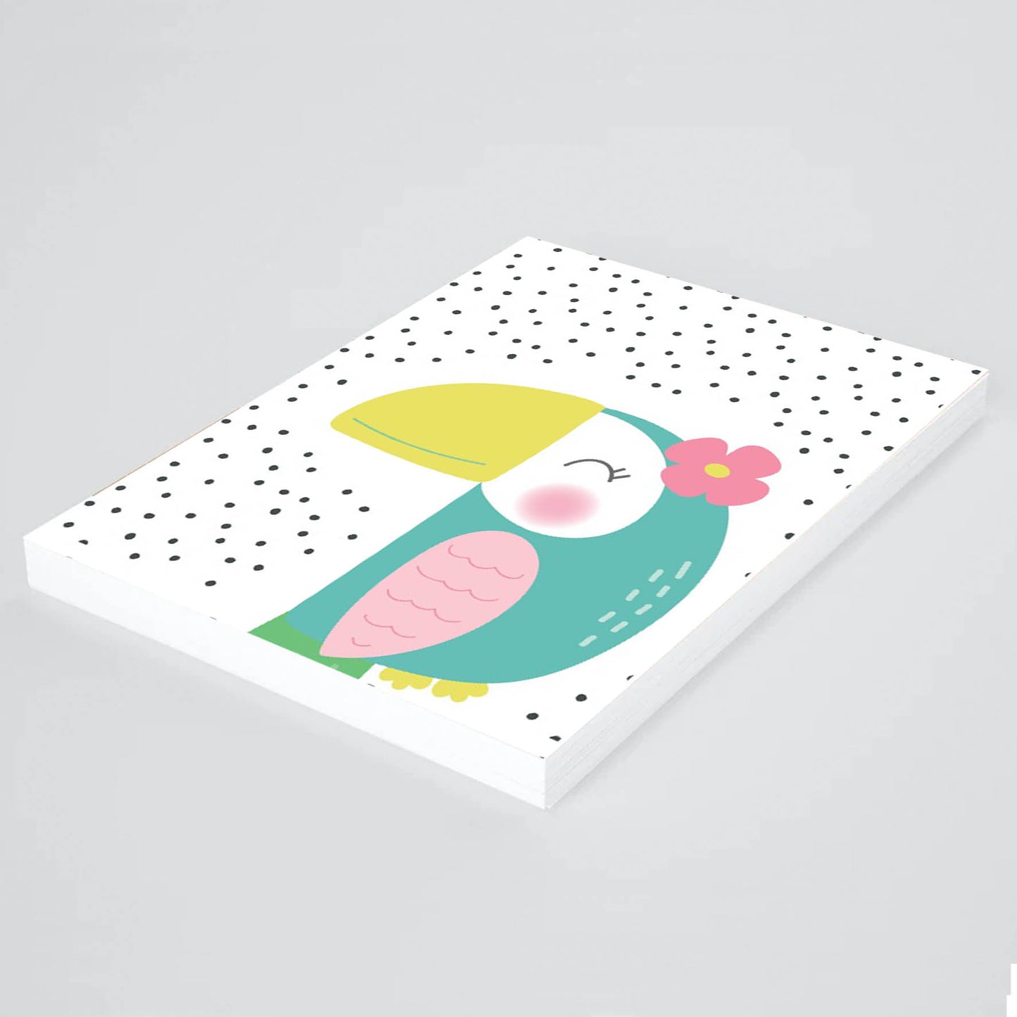 Ilustración Tucan puntos, decoración 233