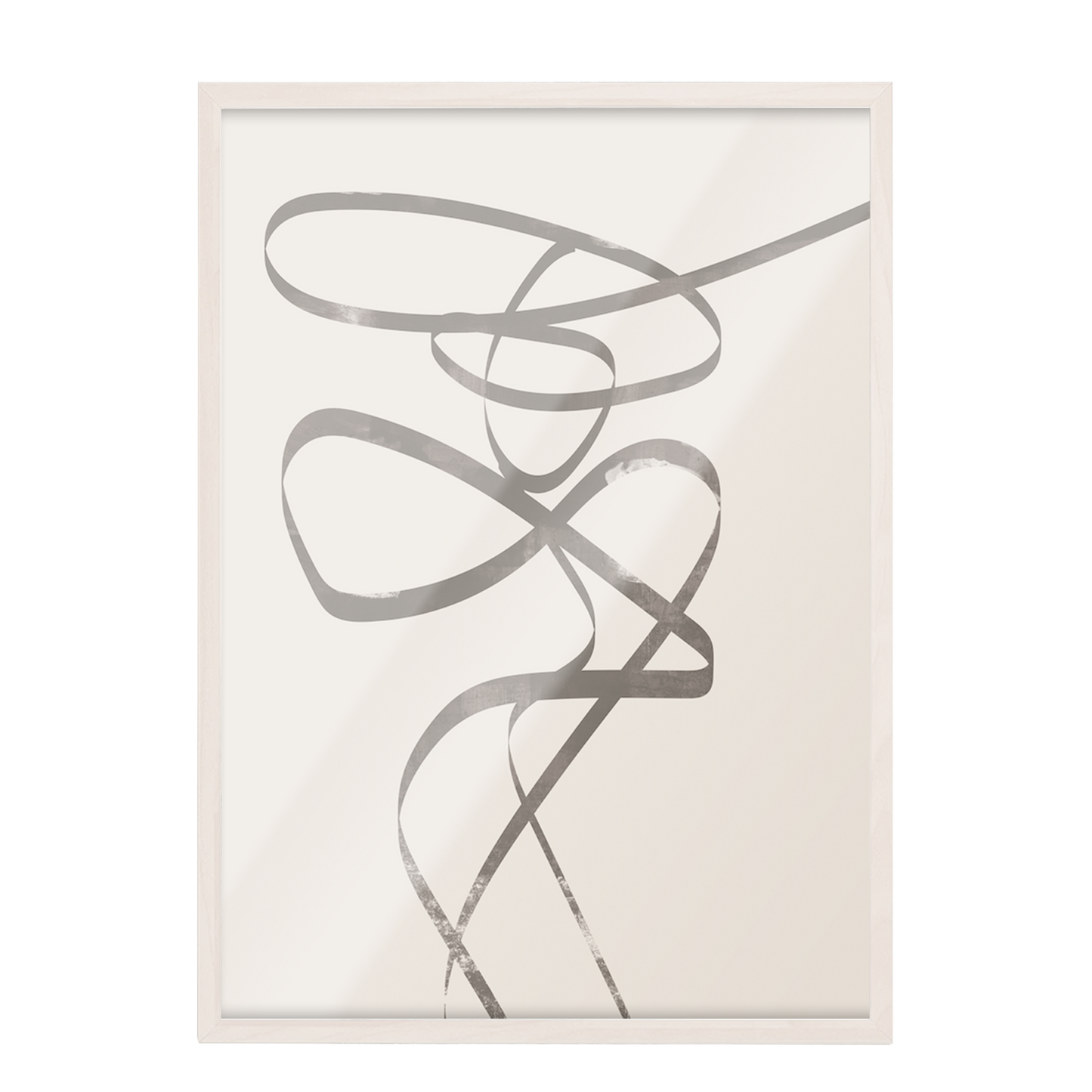 Minimalista abstracta, boho beige 23