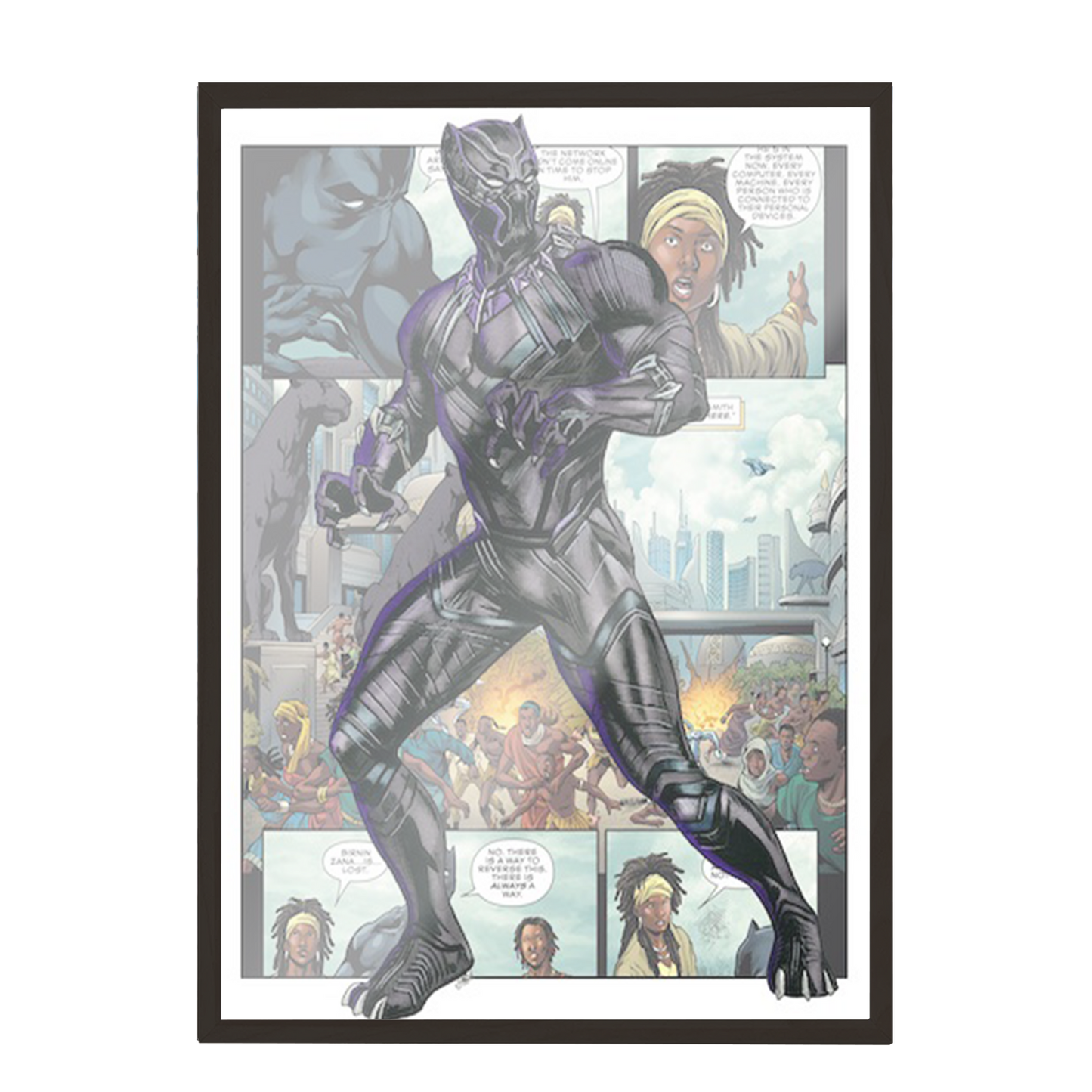 Superhéroes Cómic Pantera negra 256
