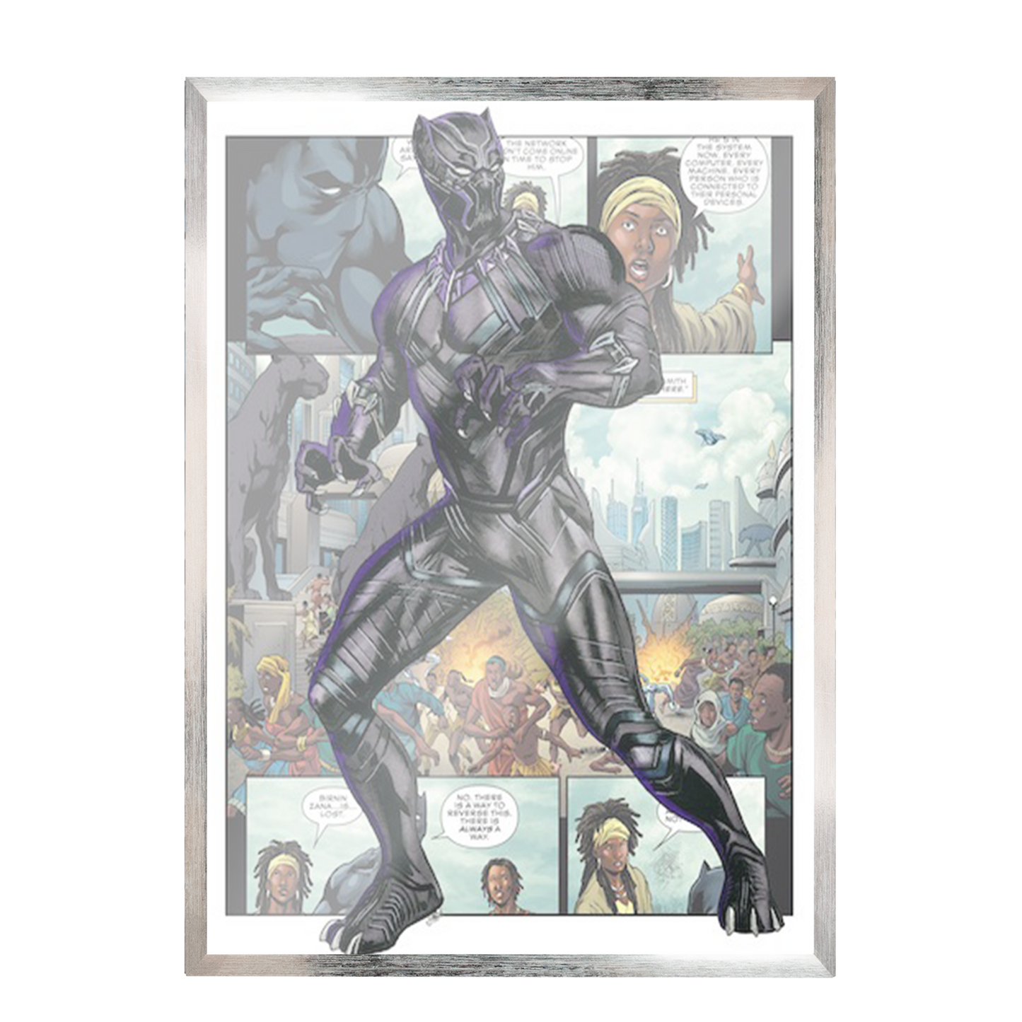 Superhéroes Cómic Pantera negra 256
