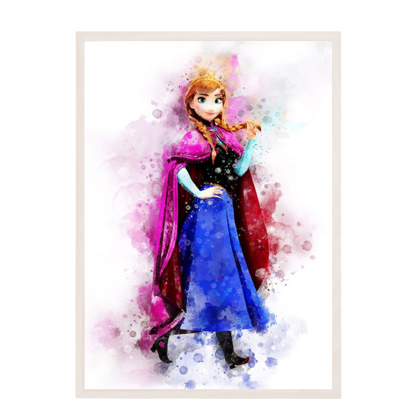 Disney Princesas Anna ART Acuarela 277